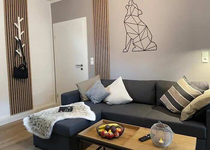 Wolfsbutze - Zentrales Motto Apartment